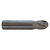 M A Ford 16515620 | 5/32" Diameter x 3/16" Shank x 5/16" LOC x 2.000" OAL x 30 Degree Helix Angle 4 Flute Uncoated Carbide Ball Nose End Mill