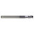 M A Ford 16925000A | 1/4" Diameter x 1/4" Shank x 1/2" LOC x 2.000" OAL x 30 Degree Helix Angle 3 Flute ALtima Coating Carbide Stub Square End Mill