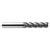 M A Ford 277CB62516B | 5/8" Diameter x 5/8" Shank x 1-1/4" LOC x 3.500" OAL x 0.060" Radius x 38-41 Degree Helix Angle 4 Flute ALtima Blaze Coated Carbide Corner Radius End Mill with Chip Breaker
