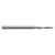 M A Ford 305M0063 | 0.63mm Diameter x 3.00mm Shank x 6.35mm LOC x 38.00mm OAL x 135 Degree Included Angle 2 Flute Uncoated Carbide Micro Drill Bit