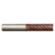 M A Ford 380CBM1600-1.0RAX | 16.00mm Diameter x 0.630" Shank x 42.00mm LOC x 92.00mm OAL x 1.00mm Radius x 37 Degree Helix Angle 9 Flute ALtima Xtreme Coated Carbide Corner Radius End Mill with Chip Breaker