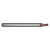 M A Ford 3MVS0625R.005AH | 1/16" Diameter x 1/8" Shank x 3/32" LOC x 1.500" OAL x 0.005" Radius x 31-35 Degree Helix Angle 3 Flute ALtima Xtreme Coated Carbide Corner Radius End Mill