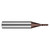 M A Ford 4MVR0938AX | 3/32" Diameter x 1/4" Shank x 9/32" LOC x 2.500" OAL x 37 Degree Helix Angle 4 Flute ALtima Xtreme Coating Carbide Square End Mill