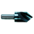 M A Ford 60075004 | 3/4" Diameter x 1/2" Shank x 3.000" OAL x 100 Degree Included Angle 1 Flute Uncoated Carbide Countersink