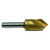 M A Ford 61T100006 | 1.000" Diameter x 1/2" Shank x 2.750" OAL x 120 Degree Included Angle 1 Flute TiN Coated HSS Countersink