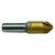 M A Ford 79T037502 | 3/8" Diameter x 1/4" Shank x 2.000" OAL x 82 Degree Included Angle 6 Flute TiN Coated HSS Countersink