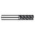 M A Ford XV725004AQ | 1/4" Diameter x 1/4" Shank x 3/8" LOC x 2.000" OAL x 0.030" Radius x 38 Degree Helix Angle 7 Flute ALtima Q Coated Carbide Corner Radius End Mill