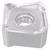 Seco Tools 10312366 | SNMX1407ANTR-M16 0.551" Circle Diameter x 0.259" Thickness x 0.039" Radius 8 Edge Count CVD Coated MK1501 Grade Carbide Milling Insert