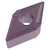 Seco Tools 10339113 | DNMG150608-MR3 0.500" Circle Diameter x 0.250" Thickness x 0.032" Radius x 55 Degree Included Angle 4 Edge Count PVD Coated TS2050 Grade Carbide Turning Insert
