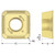 Seco Tools 10281565 | SPKT140523TN-ME10 0.551" Inscribed Circle Diameter x 0.091" Radius x 0.219" Insert Thickness 4 Cutting Edge CVD Coated Carbide MP3501 Grade SPKT Milling Insert