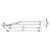 Fowler 54-194-905-0 | 1.00mm Diameter x 8.00mm Shank x 75.00mm Length Ball Probe Tungsten