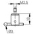 Fowler 54-199-501-0 | 3.00mm Diameter Probe Holder and Ruby Ball Probe