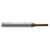YG1 HPI91100 | 0.394" Diameter x 0.394" Shank x 0.591" LOC x 3.937" OAL 30 Degree Helix Angle 2 Flute C Coated Carbide Ball End Mill