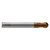 YG1 HPK10160 | 0.630" Diameter x 0.630" Shank x 0.630" LOC x 5.512" OAL 30 Degree Helix Angle 2 Flute C Coated Carbide Ball End Mill