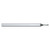 Mikron Tool 2.DC.03370090.1 | CrazyMill Chamfer 0.93mm Size x 3.70mm Head Diameter x 4.00mm Shank x 11.10mm LOC x 60.00mm OAL 5 Flute eXedur RIP Coated Double Chamfer Tool