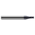 Harvey Tool 679410-C3 | 0.219" Cutter Diameter x 1/4" Shank x 0.330" LOC x 2-1/2" OAL x 0.010" Radius 4 Flute C3 Coated Carbide Miniature Corner Radius End Mill