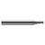 Harvey Tool 679430 | 0.219" Cutter Diameter x 1/4" Shank x 0.330" LOC x 2-1/2" OAL x 0.030" Radius 4 Flute Uncoated Carbide Miniature Corner Radius End Mill