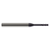 Harvey Tool 677908-C3 | 0.125" Cutter Diameter x 0.375" LOC x 1/8" Shank x 2" OAL 3 Flutes C3 Coated Carbide Miniature Square End Mill