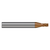 Harvey Tool 739524-C10 | 0.375" Cutter Diameter x 0.570" LOC x 3/8" Shank x 2-1/2" OAL 5 Flutes C10 Coated Carbide Miniature Square End Mill