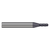 Harvey Tool 715124-C3 | 0.375" Cutter Diameter x 1.000" LOC x 3/8" Shank x 2-1/2" OAL 5 Flute C3 Coated Carbide Miniature Ball End Mill