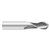 Fullerton Tool 92067 | 10mm Diameter x 10mm Shank x 25mm LOC x 64mm OAL 2 Flute Uncoated Solid Carbide Ball End Mill