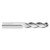 Fullerton Tool 27549 | 1/2" Diameter x 1/2" Shank x 2" LOC x 4" OAL 3 Flute Uncoated Solid Carbide Ball End Mill