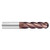 Fullerton Tool 35027 | 8mm Diameter x 8mm Shank x 25mm LOC x 76mm OAL 4 Flute FC20 Solid Carbide Ball End Mill