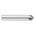 Fullerton Tool 36146 | 90-degree 1/4" x 2-1/2" Solid Carbide Uncoated Chamfer Mill