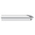 Fullerton Tool 36160 | 90-degree 1/8" x 1-1/2" Solid Carbide Uncoated Chamfer Mill