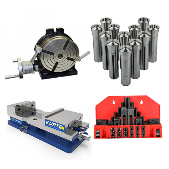 All Industrial 45010 Bridgeport Type Milling Machine Kit 8" H/V