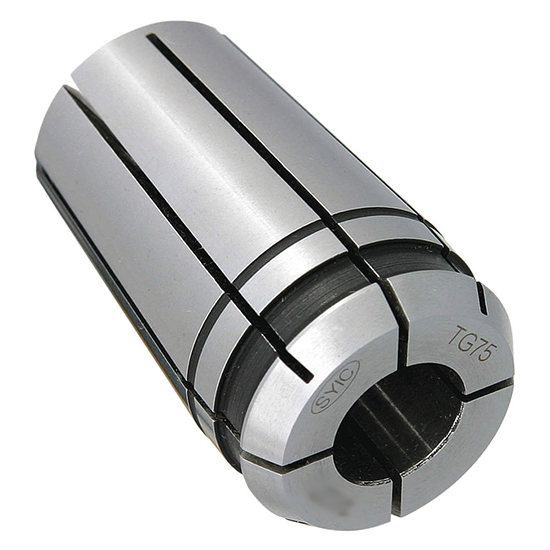 Techniks 04008-06 | 6.00mm Capacity x 6.00mm Shank x 26.97mm Width x 46.84mm OAL TG75 Steel Super Precision Collet