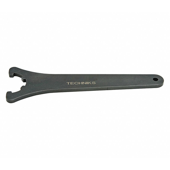 Techniks 04617 | ER40 Steel Wrench for Slotted Nut
