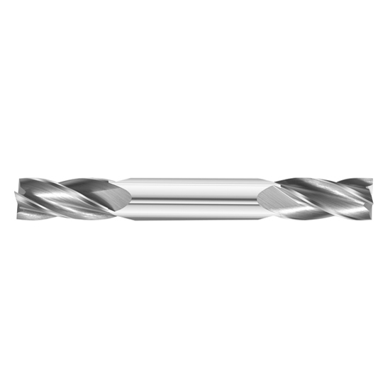 Fullerton Tool 32493 | 3/16" Diameter x 3/8" Shank x 1/2" LOC x 3-1/2" OAL 4 Flute Uncoated Solid Carbide Square End Mill