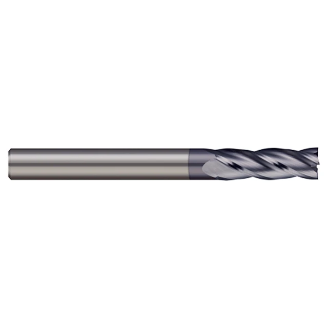 Micro 100 AEMM-160-3X | 16mm Diameter x 16mm Shank x 35mm LOC x 92mm OAL 3 Flute AlTiN Coated Carbide Square End Mill