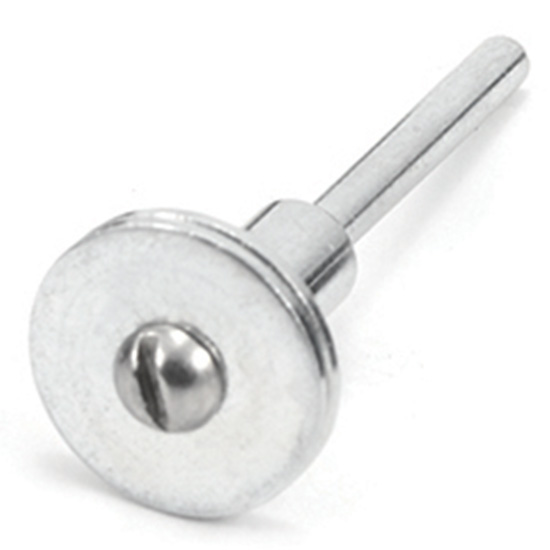 Superior Abrasives 12224 | 1/8" x Up to 1/4" x 1/4" Screw Lock Straight Type Wheel Adapter