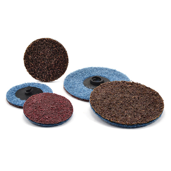 Superior Abrasives 41384 | SHUR-BRITE 4" Medium Type R XE High Performance Surface Conditioning Quick Change Disc