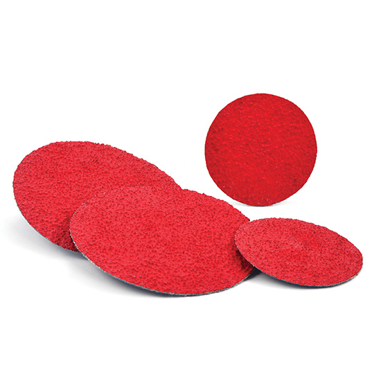 Superior Abrasives 40330 | SHUR-KUT 2" 40 Grit Type R Ceramic Grinding Aid Quick Change Disc