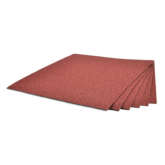 Superior Abrasives 12149 | SHUR-KUT 9" x 11" 100 Grit Aluminum Oxide Resin Cloth Sheets