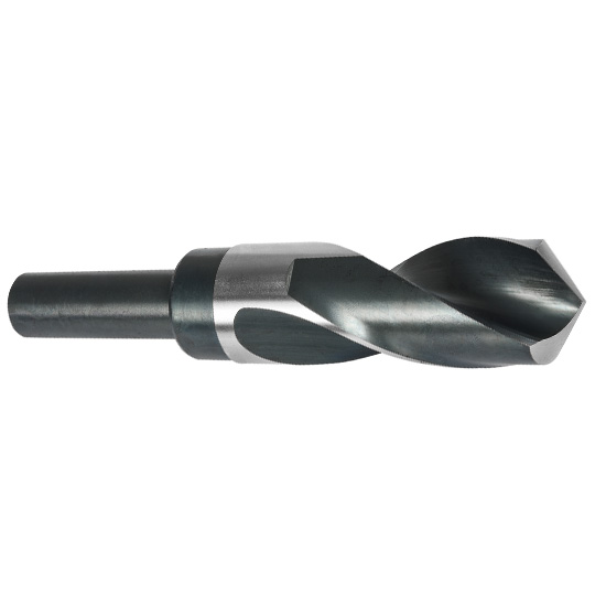 Precision Twist Drill 091308 | 1-7/8" Diameter 6" OAL 118 Degree High Speed Steel Bright/ST Reduced Shank Drill Bit