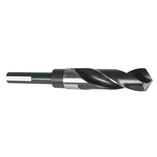 Precision Twist Drill 091563 | 63/64" Diameter 6" OAL 118 Degree High Speed Steel Bright/ST Reduced Shank Drill Bit