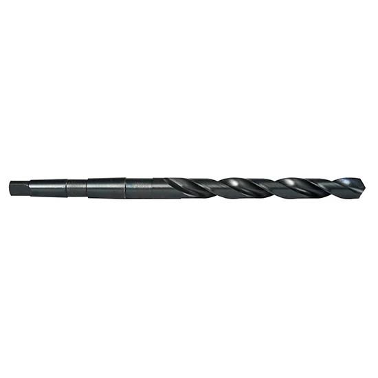 Precision Twist Drill 026100 | 10.00mm Diameter 162mm OAL 118 Degree High Speed Steel Steam Oxide Taper Shank Drill Bit