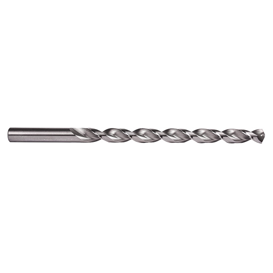 Precision Twist Drill 055626 | 13/32" Diameter 8" OAL 135 Degree High Speed Steel Bright Finish Extra Long Drill Bit