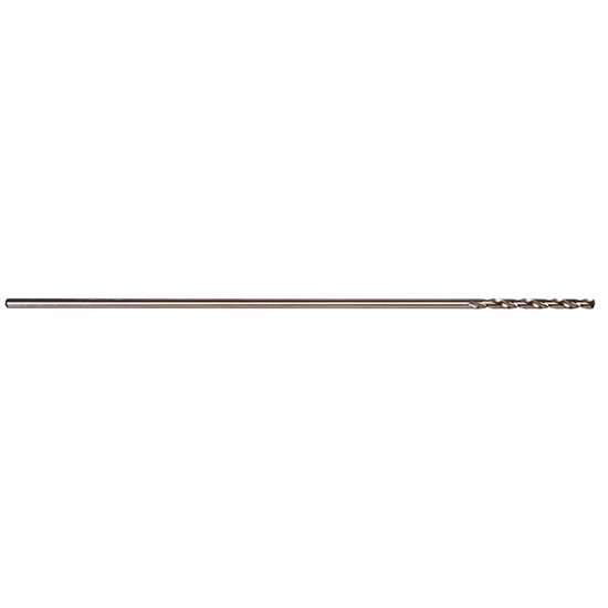 Precision Twist Drill 5995869 | #11 Diameter 12" OAL 135 Degree Cobalt High Speed Steel Bronze Aircraft Extension Drill Bit