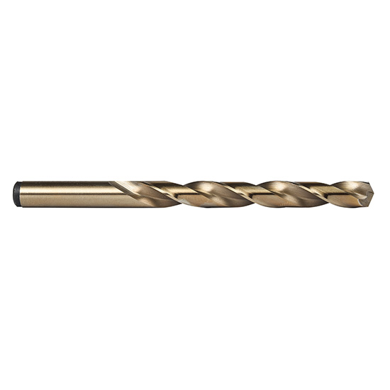 Precision Twist Drill 6000570 | 6.50mm Diameter 101mm OAL 135 Degree Cobalt High Speed Steel Bronze Jobber Length Drill Bit