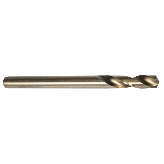 Precision Twist Drill 5999879 | 23/64" Diameter 4-7/8" OAL 135 Degree Cobalt High Speed Steel Bronze Jobber Length Drill Bit