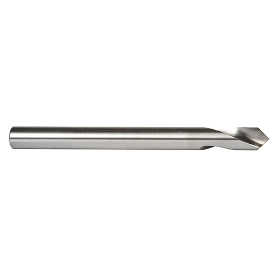 Precision Twist Drill 087915 | 5/8" Diameter 7" OAL 90 Degree High Speed Steel Bright Finish Spotting Drill