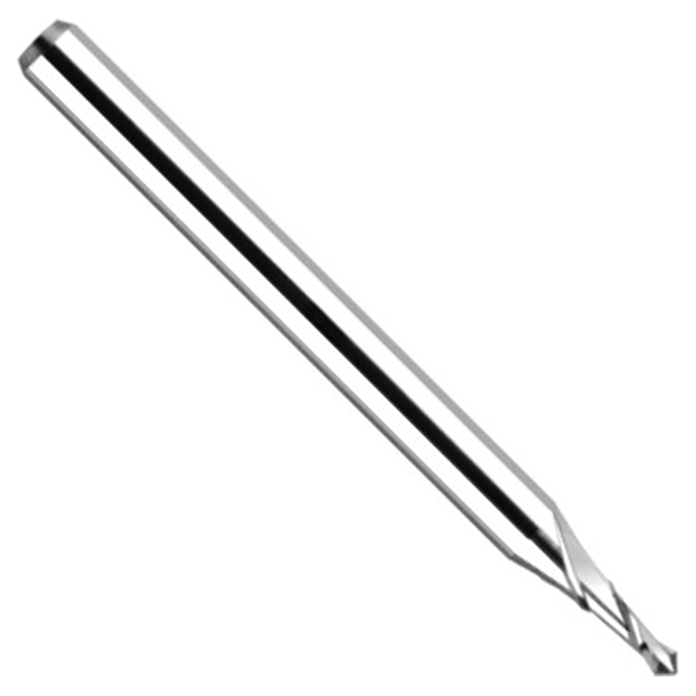 Harvey Tool 37516 | 1/4"  Diameter x 3/4"  Flute Length x 1/4" Straight Shank x 2-1/2" OAL 90 Degree Included Angle Uncoated  Coated Solid Carbide Spotting Drill