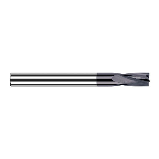 Harvey Tool 2343M-C3 | 3mm Diameter x 3/8" LOC x 3/8" Shank x 1-1/2" OAL 4FL AlTiN Coated Carbide Flat Bottom Counterbores