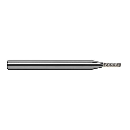 Harvey Tool 892162 | 1/16" Diameter x 0.1860" LOC x 1/8" Shank x 2-1/2" OAL Uncoated Carbide Miniature Ball Deburring End Mill