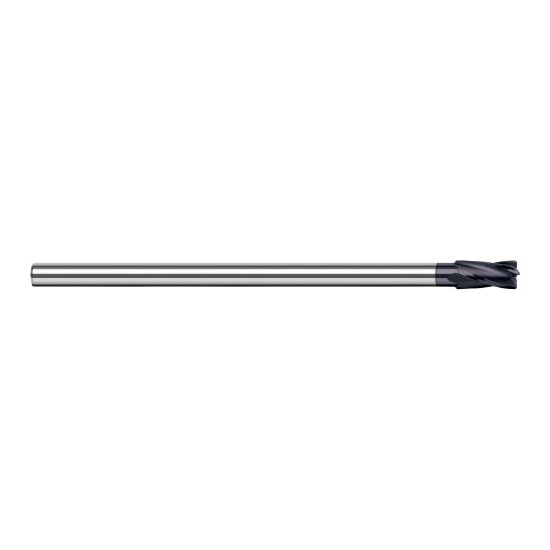 Harvey Tool 17620-C3 | 5/16" Diameter x 1/4" Shank x LOC x 4" OAL 0.0150" Radius AlTiN Coated Carbide Corner Radius End Mill